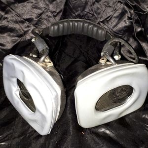 Vintage Metrophone headphones